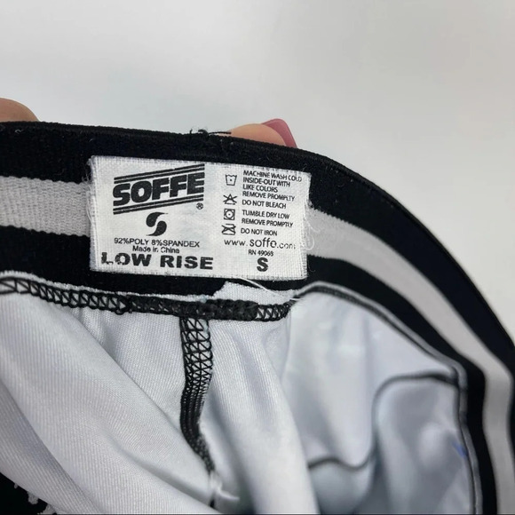 Soffe Low Rise Work Out Leggings Sz S - Picture 4 of 7